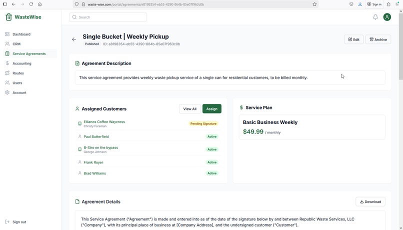 WasteWise – screenshot 2