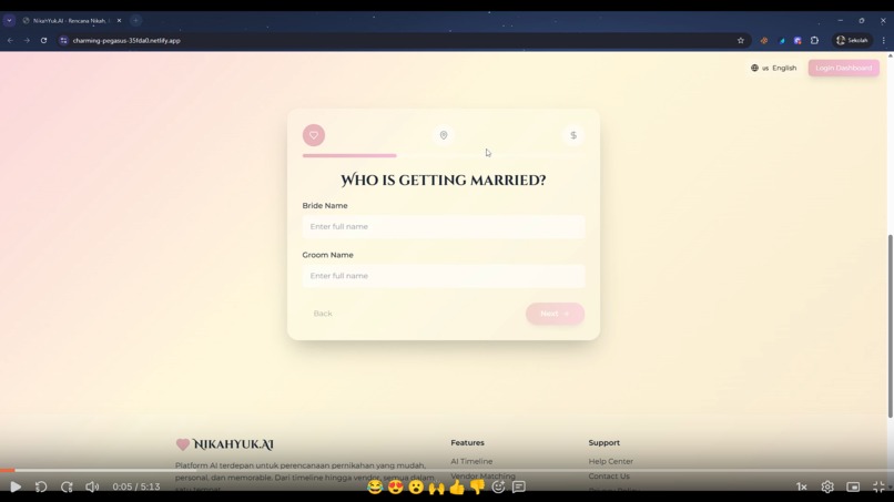 NikahYuk Wedding Organizer – screenshot 1