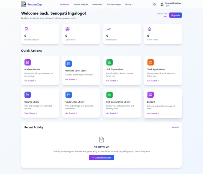 ResumeZap – screenshot 3