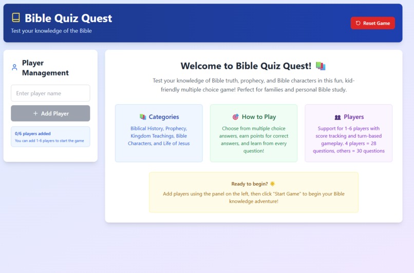 Bible Quiz Quest – screenshot 2