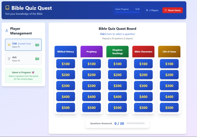 Bible Quiz Quest – screenshot 4