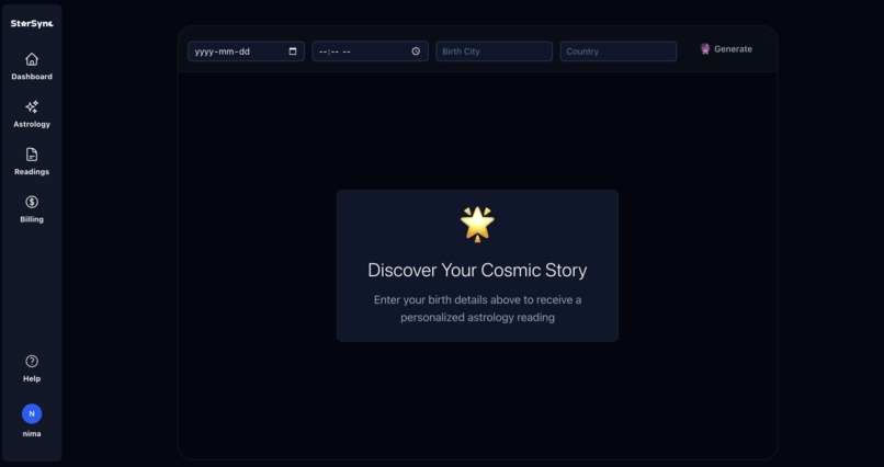 starsync – screenshot 1