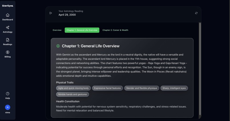 starsync – screenshot 3