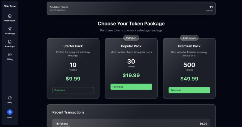starsync – screenshot 5