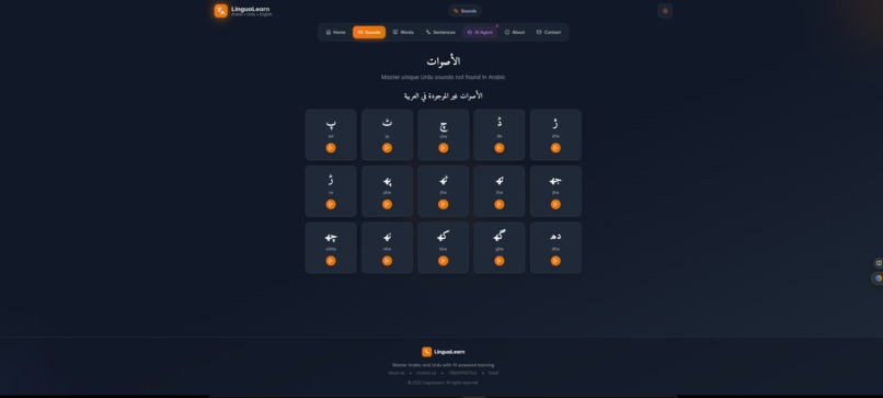 LinguLearn – screenshot 2