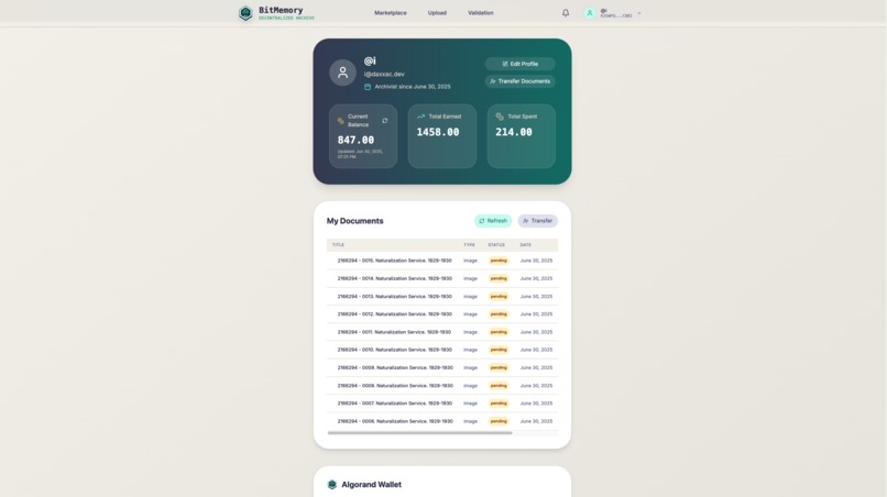 BitMemory  – screenshot 1