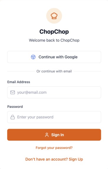 ChopChop – screenshot 1