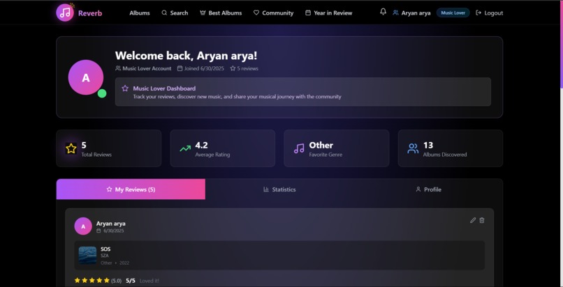 Reverb – screenshot 4