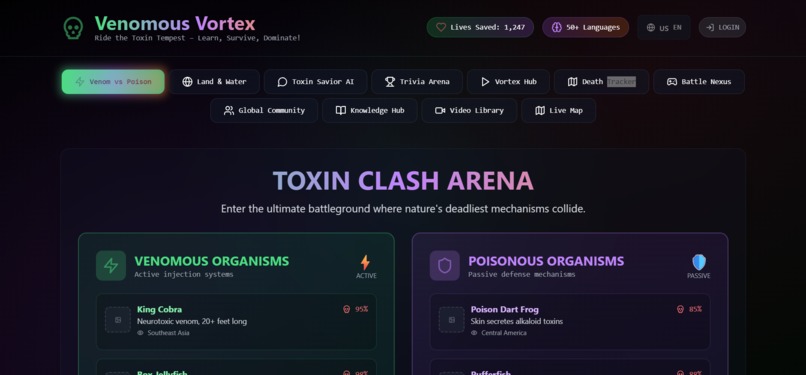 VenomousVortex – screenshot 1