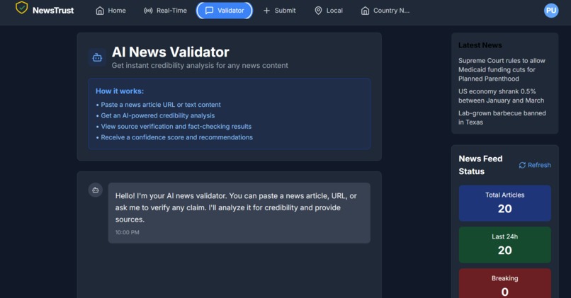NewsTrust – screenshot 2