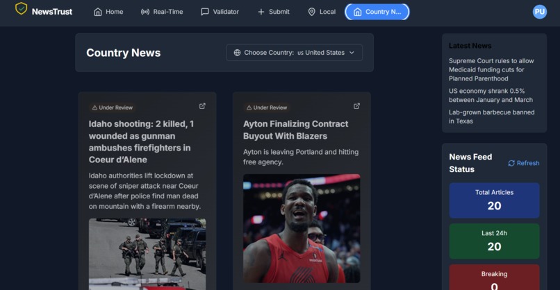 NewsTrust – screenshot 3