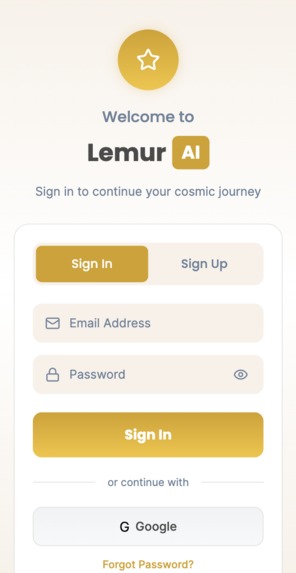 LemurAI – screenshot 1