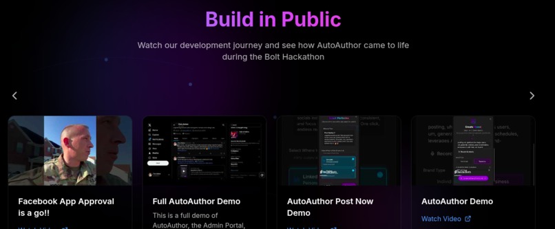Hackathon Project Launchpad – screenshot 3