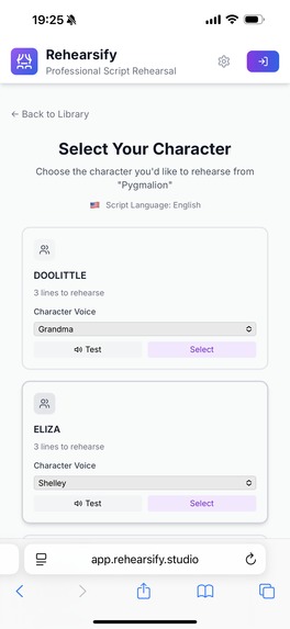 Rehearsify – screenshot 2