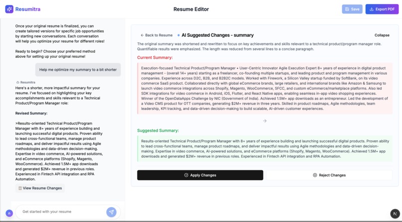 Resumitra – screenshot 3