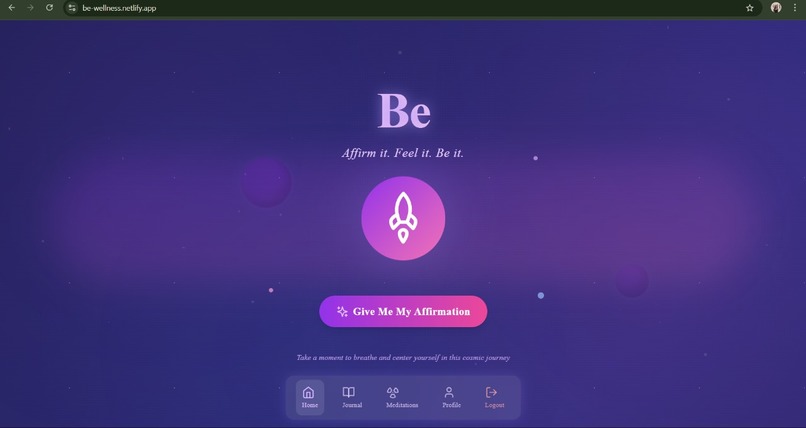 Be – screenshot 2