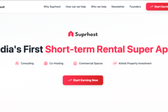 Suprhost.in – India’s 1st Short-Term Rental Platform Website