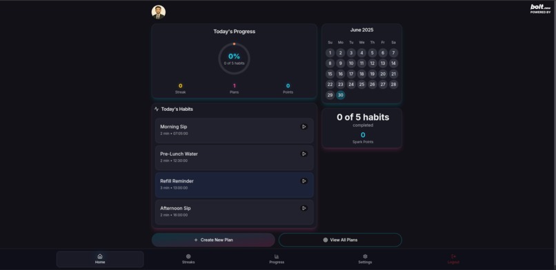 Habit Spark | AI Powered Habit Builder – screenshot 3