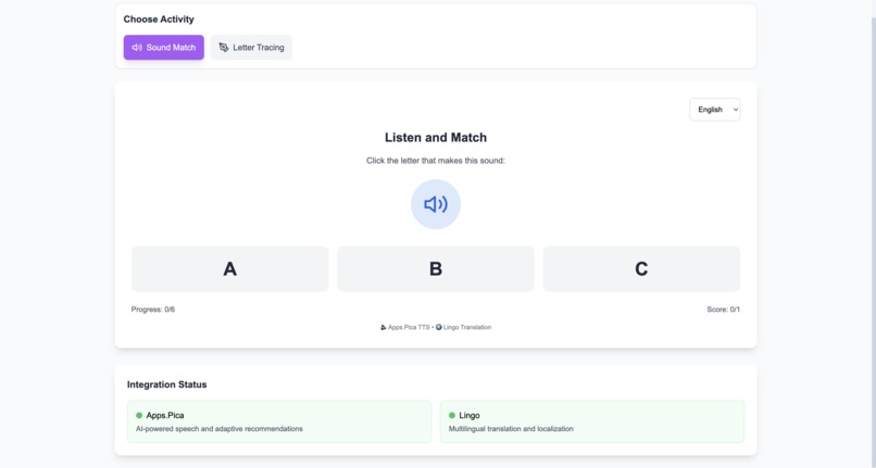 Learning for ALL – screenshot 2