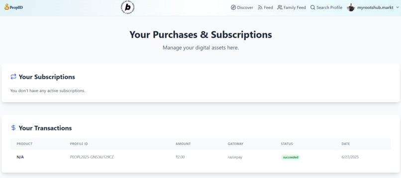 PeoplID - Your Digital Legacy Hub – screenshot 20
