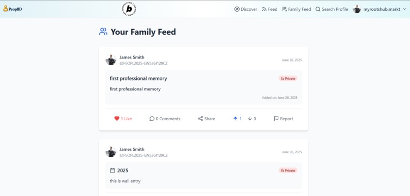 PeoplID - Your Digital Legacy Hub – screenshot 18