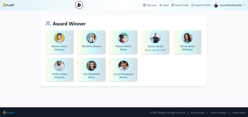 PeoplID - Your Digital Legacy Hub – screenshot 19