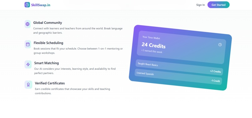 SkillSwap.in – screenshot 5