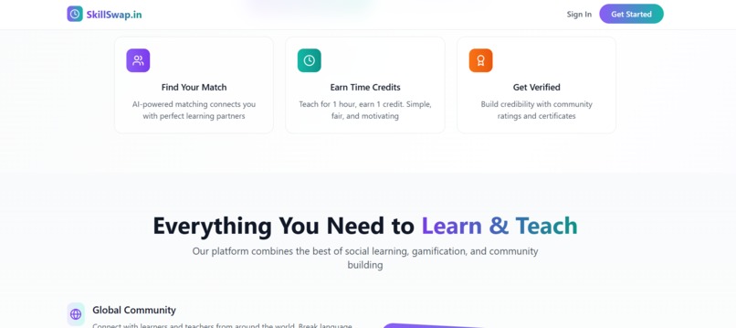 SkillSwap.in – screenshot 6
