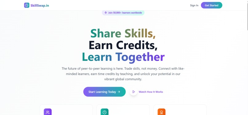 SkillSwap.in – screenshot 7