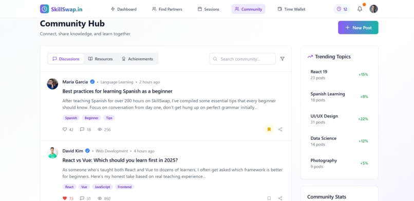 SkillSwap.in – screenshot 8