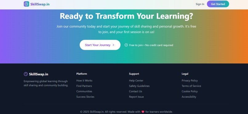 SkillSwap.in – screenshot 10