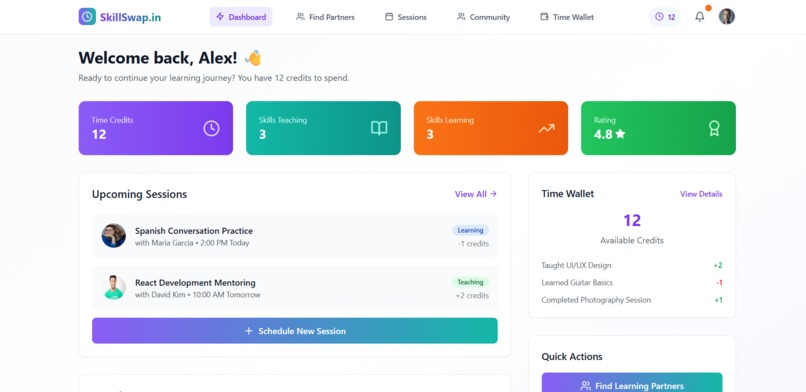SkillSwap.in – screenshot 12
