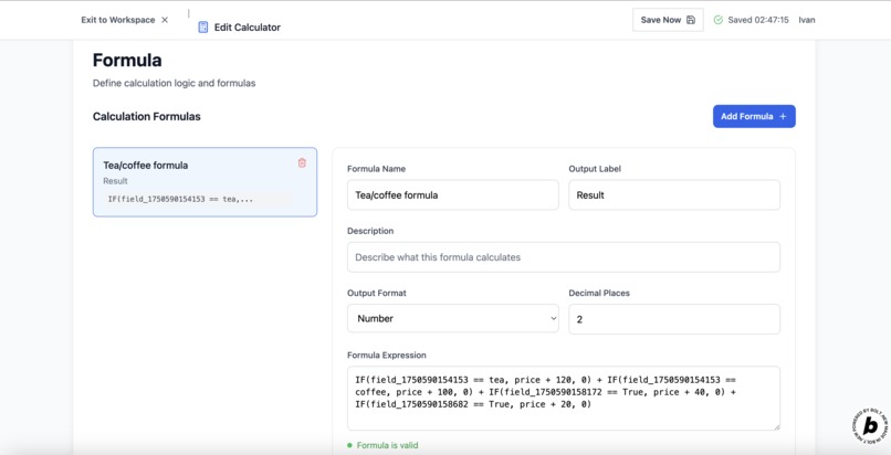 Calculead – Business Calculator SaaS for Lead Generation – screenshot 3
