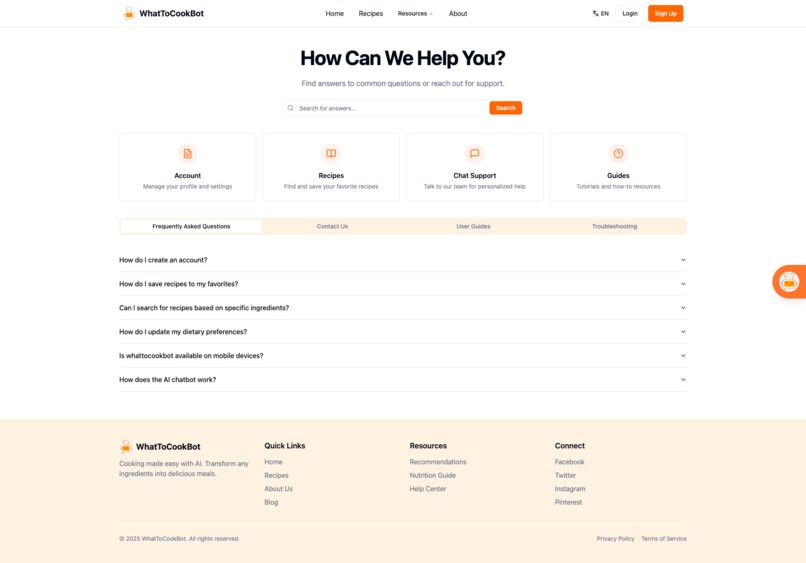 What to Cook Bot – screenshot 6