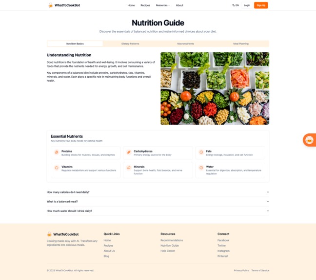 What to Cook Bot – screenshot 4