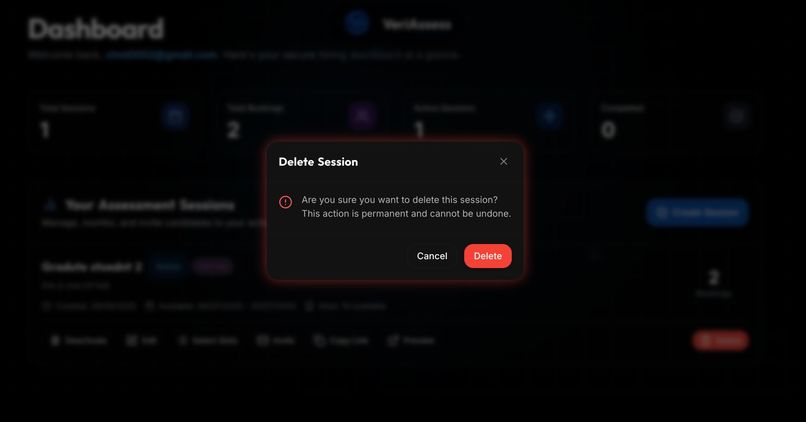 VeriAssess: Your Solution for Fraud-Proof Hiring – screenshot 8
