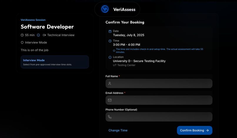 VeriAssess: Your Solution for Fraud-Proof Hiring – screenshot 9