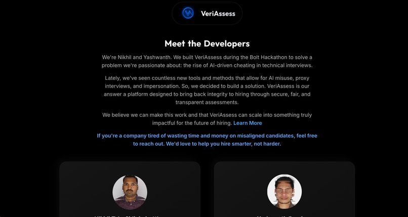 VeriAssess: Your Solution for Fraud-Proof Hiring – screenshot 10