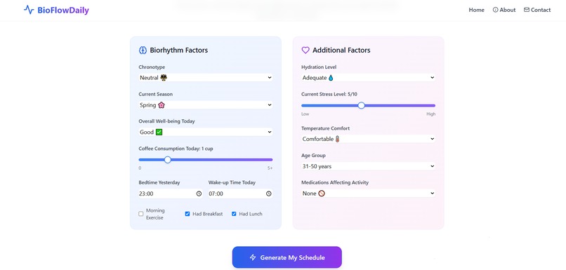 BioFlowDaily – screenshot 3