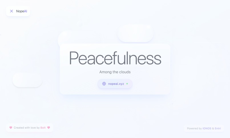 nopeai.xyz – screenshot 1