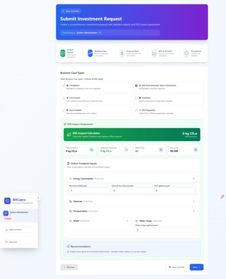 BitCapro - Smart Investment Request Automation – screenshot 8