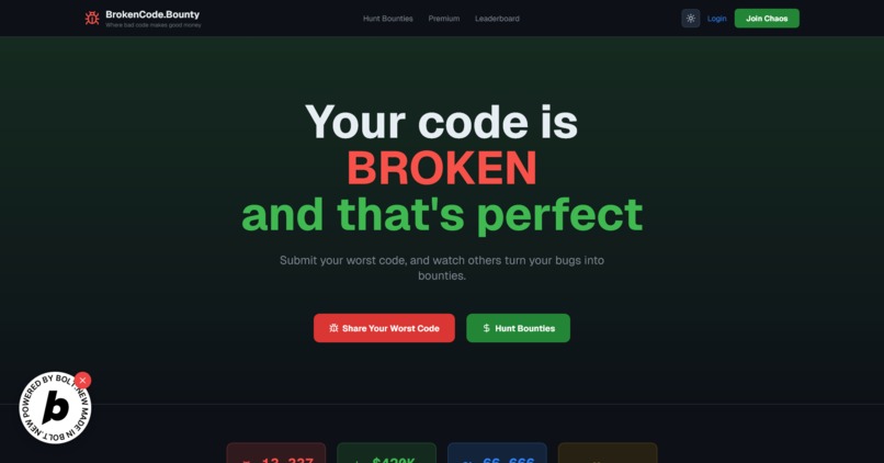 BrokenCode.Bounty – screenshot 1