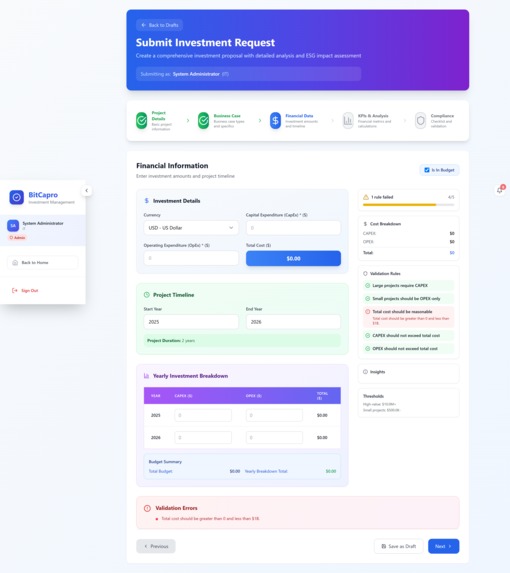 BitCapro - Smart Investment Request Automation – screenshot 9