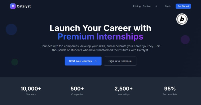 Catalyst – screenshot 1