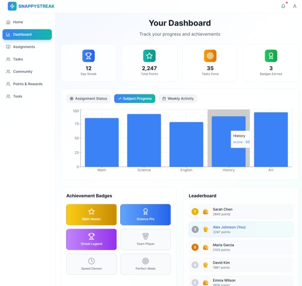 SnappyStreak – screenshot 2