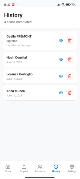 Cardly – screenshot 6