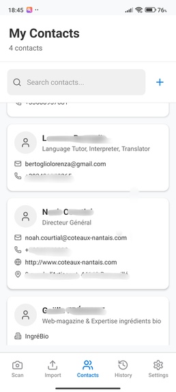 Cardly – screenshot 7