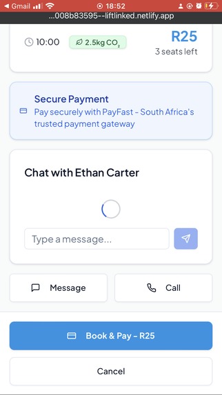 liftlink – screenshot 1