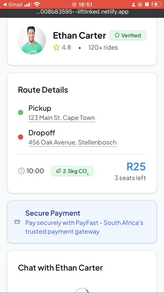 liftlink – screenshot 8