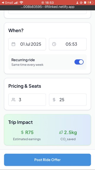 liftlink – screenshot 9